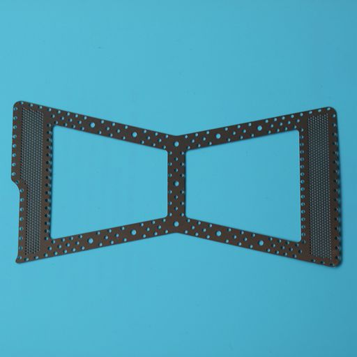 Etching metal parts